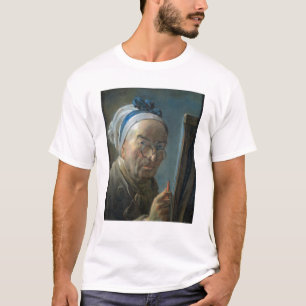 Camiseta Autorretrato con un caballete, c.1775-79