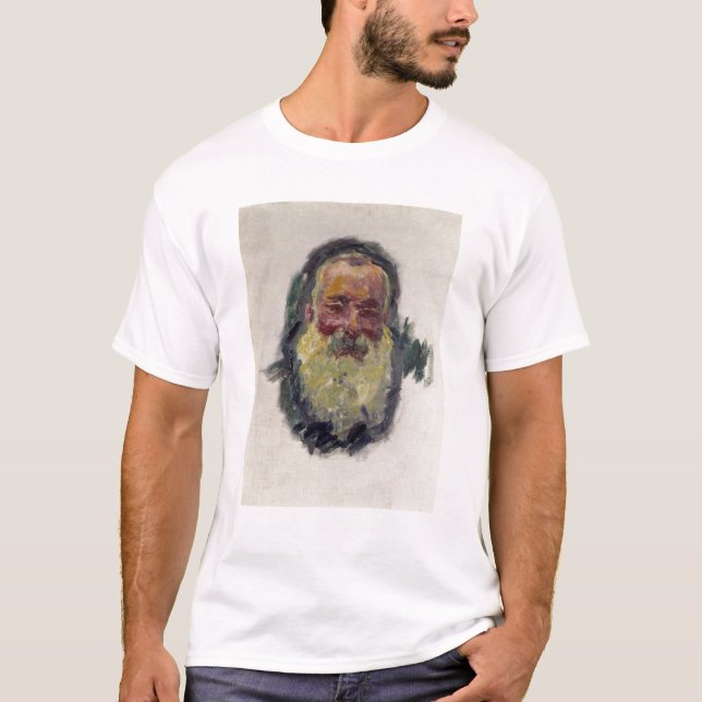 Camiseta Autorretrato de Claude Monet el |, 1917 (Anverso)