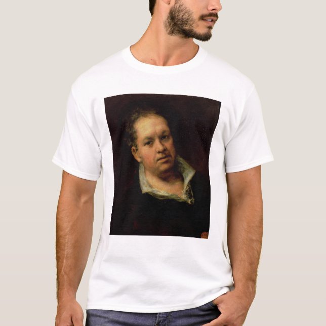 Camiseta Autorretrato de Francisco Jose de Goya y Lucientes (Anverso)