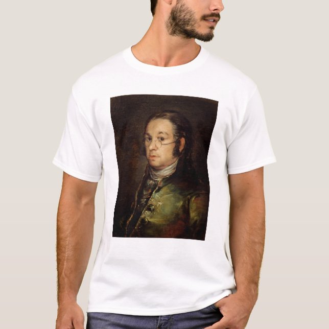 Camiseta Autorretrato de Francisco Jose de Goya y Lucientes (Anverso)