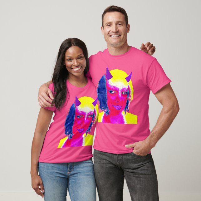 Camiseta autorretrato de PopArt Devil (Unisexo)