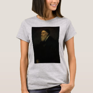 Camiseta Autorretrato de Tiziano, Arte Renacentista Antiguo