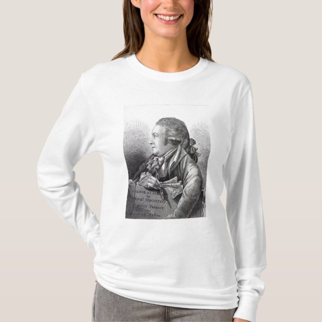 Camiseta Autorretrato, frontispiece a su 'libro de (Anverso)