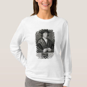 Camiseta Autorretrato, grabado por J. Corner (grabado)