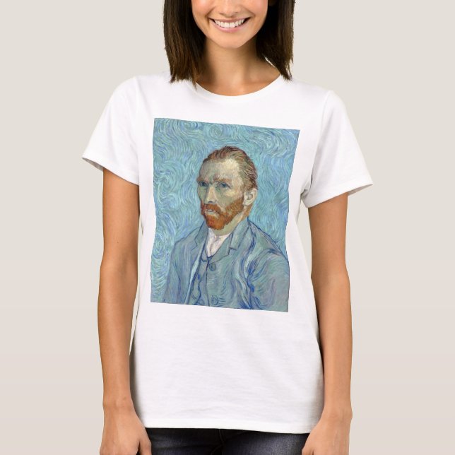 Camiseta Autorretrato, Vincent van Gogh, 1889 (Anverso)