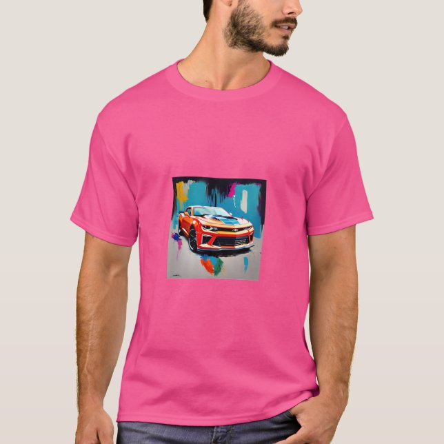 Camiseta Autos deportivos (Anverso)