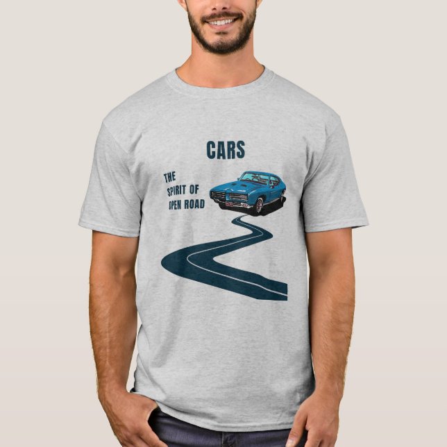 Camiseta Autos: El espíritu del camino abierto | F1 | Motod (Anverso)