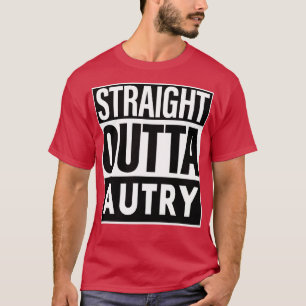 Camiseta Autry Name Straight Outta Autry