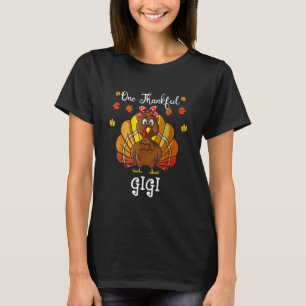 Camiseta Autum de acción de gracias de la familia Gigi Turk