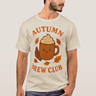 Camiseta Autumn Brew Club - Diseño de lata de especias de c
