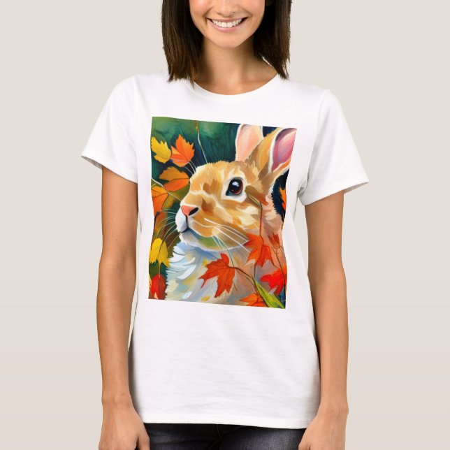 Camiseta Autumn Bunny (Anverso)