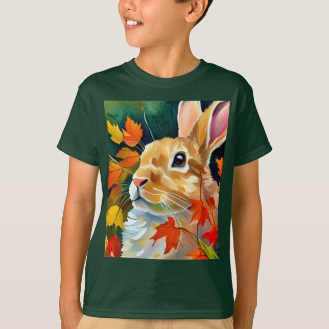 Camiseta Autumn Bunny (Anverso)