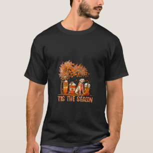 Camiseta Autumn Dog Esta Es La Calabaza De Temporada Latte
