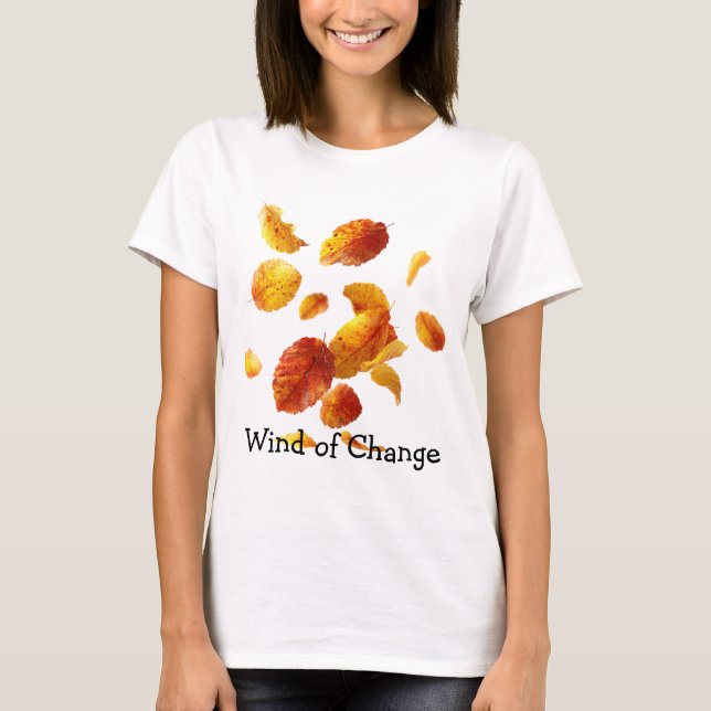 Camiseta Autumn Leaves in Flight (Anverso)