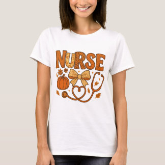 Camiseta Autumn Nursing｜Pumpkins Fall nursing｜Fall nurse pn