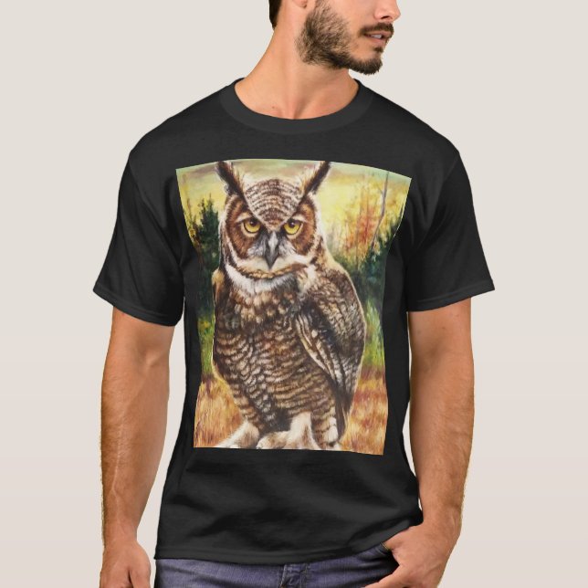 Camiseta Autumn Owl (Anverso)