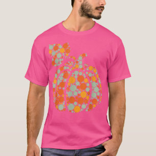 Camiseta Autumn Pumpkin Fall Harvest Polka Dot Internationa