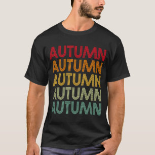 Camiseta Autumn Retro Name Humor Nickname