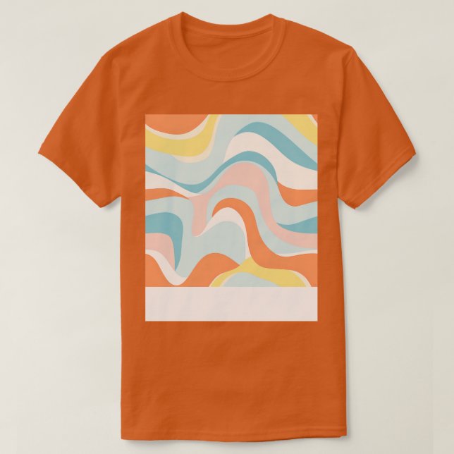Camiseta Autumn Retro Pastel Doodle Delight 16 Copy (Diseño del anverso)