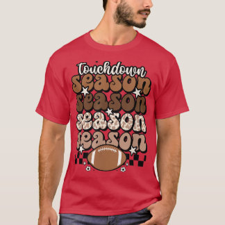 Camiseta Autumn Season Leopard pattern Touchdown Season Rug