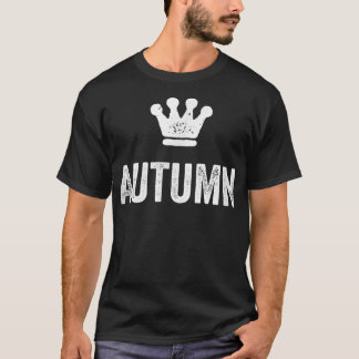 Camiseta Autumn the QueenCrown & Name DesignWomen Called Au