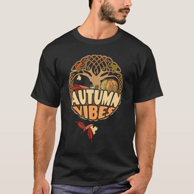 Camiseta Autumn Vibes (Anverso)