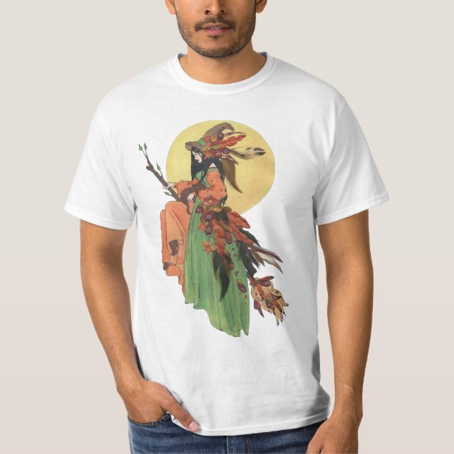 Camiseta Autumn Witch Classic (Anverso)
