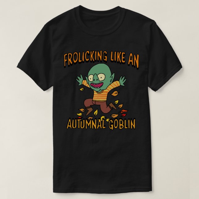 Camiseta Autumnal Goblin (Diseño del anverso)