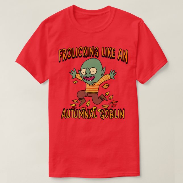 Camiseta Autumnal Goblin (Diseño del anverso)