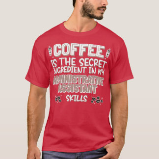 Camiseta Auxiliar administrativo de los amantes del café