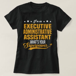 Camiseta Auxiliar administrativo ejecutivo