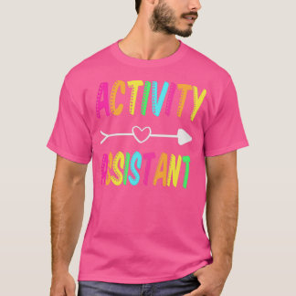 Camiseta Auxiliar de actividades Coordinador de actividades