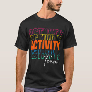 Camiseta Auxiliar de Actividades Cuadrados Profesionales Se