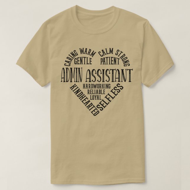 Camiseta Auxiliar de administración 1 (Diseño del anverso)
