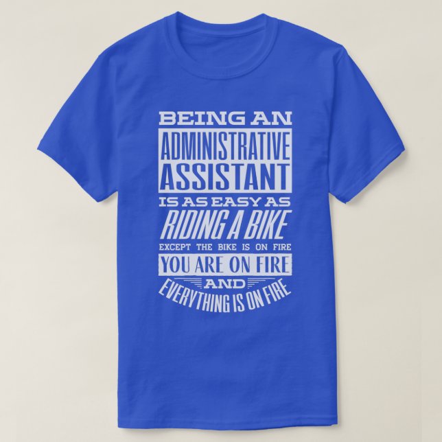Camiseta Auxiliar de Administración empleado 2 (Diseño del anverso)