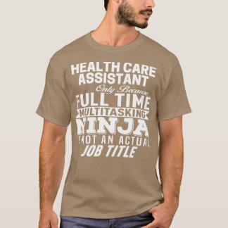 Camiseta Auxiliar de atención de la salud 1