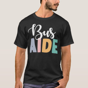 Camiseta Auxiliar de autobús de profesores de apoyo escolar