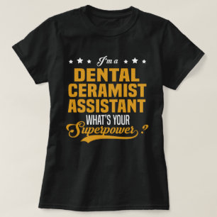 Camiseta Auxiliar de Cerámica Dental