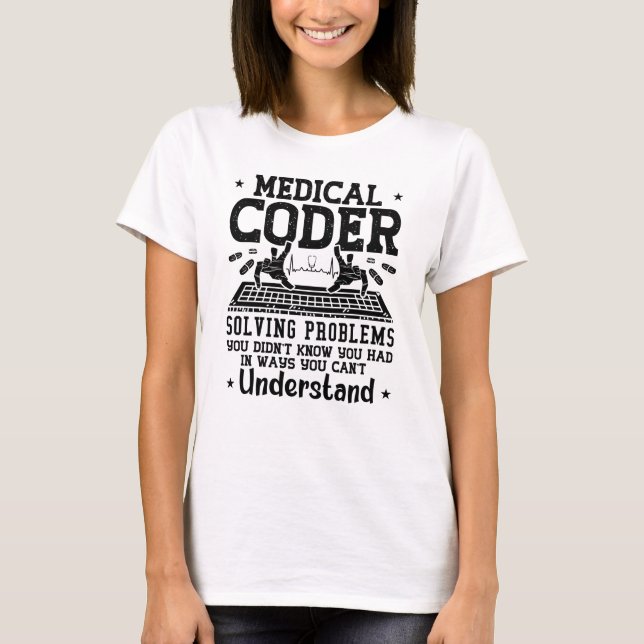 Camiseta Auxiliar de Codificación de Codificación de Codifi (Anverso)