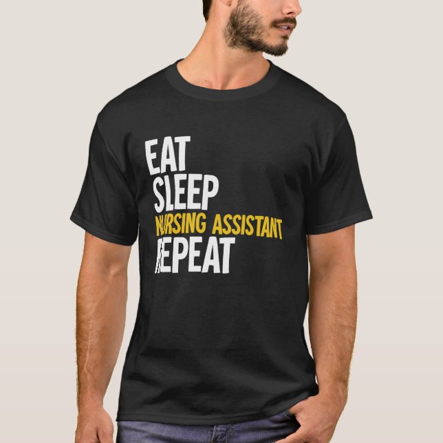 Camiseta Auxiliar de enfermería (Anverso)
