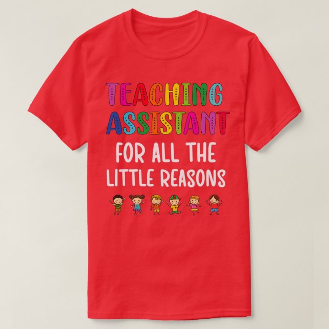 Camiseta Auxiliar de Enseñanza Auxiliar de Educación C (Diseño del anverso)