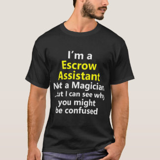 Camiseta Auxiliar de Escrow Profesional de Empleo