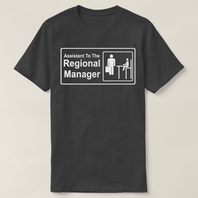 Camiseta Auxiliar De Gestión Regional Del Director Regional (Diseño del anverso)