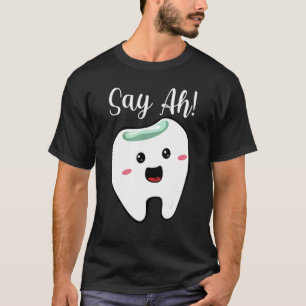 Camiseta Auxiliar de Higienista Dental Diente