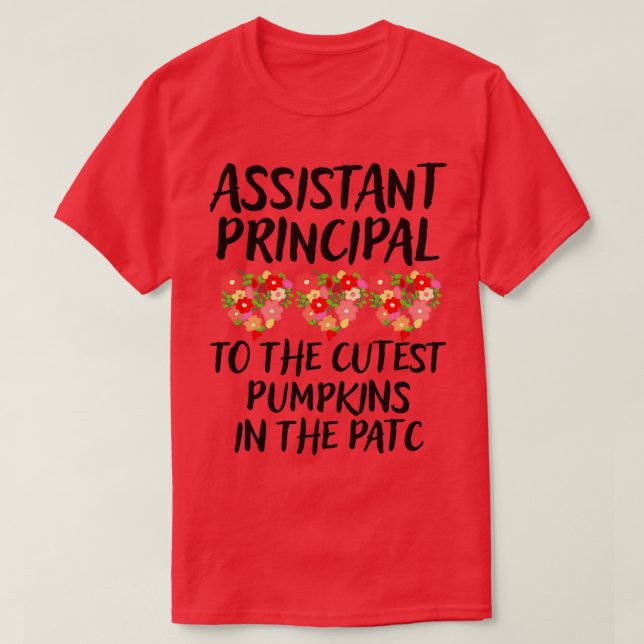 Camiseta Auxiliar de la Escuela Principal de Regalos 8 (Diseño del anverso)