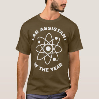 Camiseta Auxiliar de Laboratorio Químico de Ciencias Químic