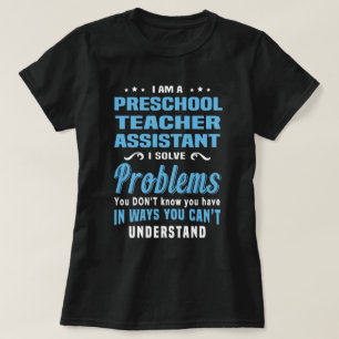 Camiseta Auxiliar de Maestros de Preescolar
