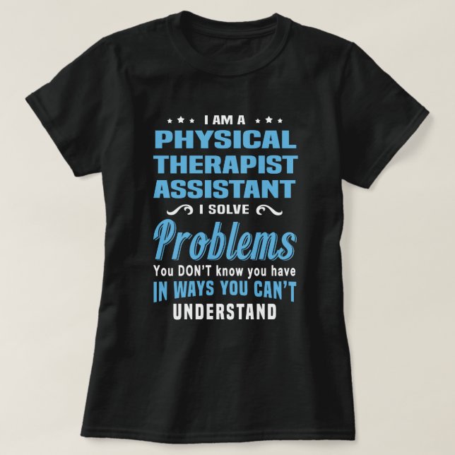Camiseta Auxiliar de Terapia Física (Diseño del anverso)