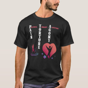 Camiseta Auxiliar de Terapia Física Terapia de Dolor
