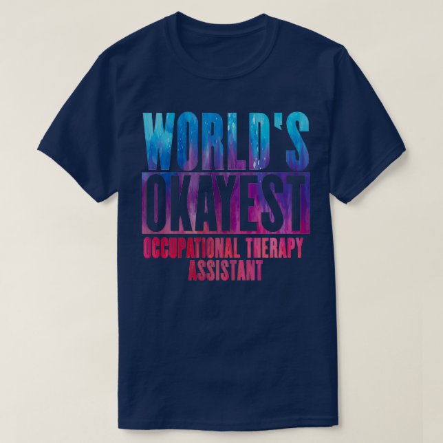 Camiseta Auxiliar de Terapia Ocupacional más atractivo del  (Diseño del anverso)